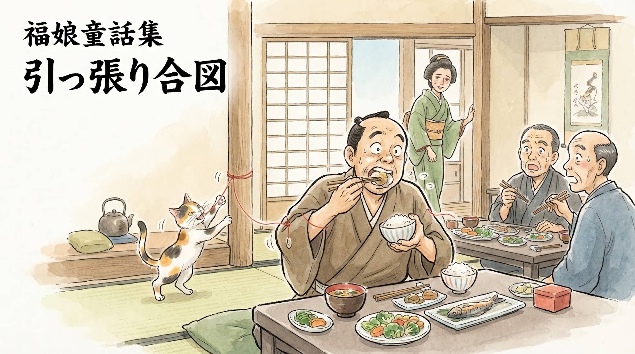 引っ張り合図