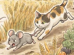 ネコがネズミをおうわけ