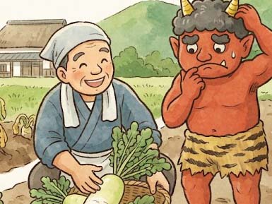 上と下