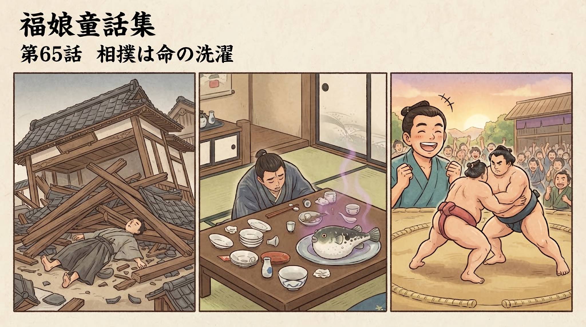 相撲は命の洗濯