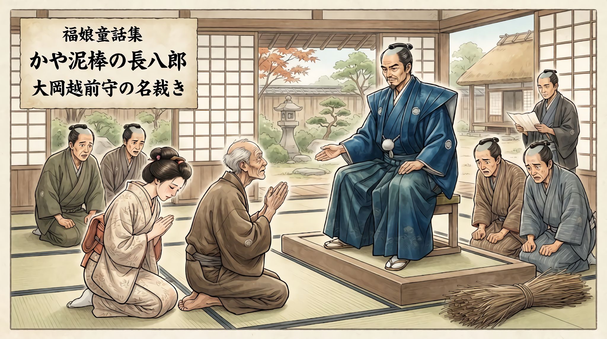 かや泥棒の長八郎