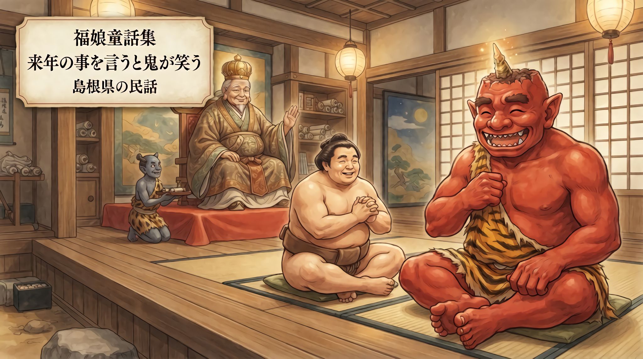 来年の事を言うと鬼が笑う