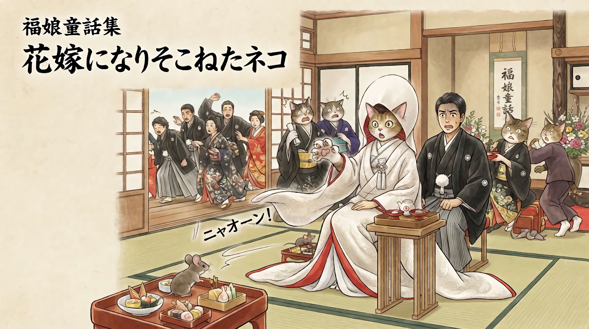 花嫁になりそこねたネコ