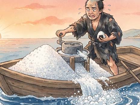 海の水はなぜしょっぱい？