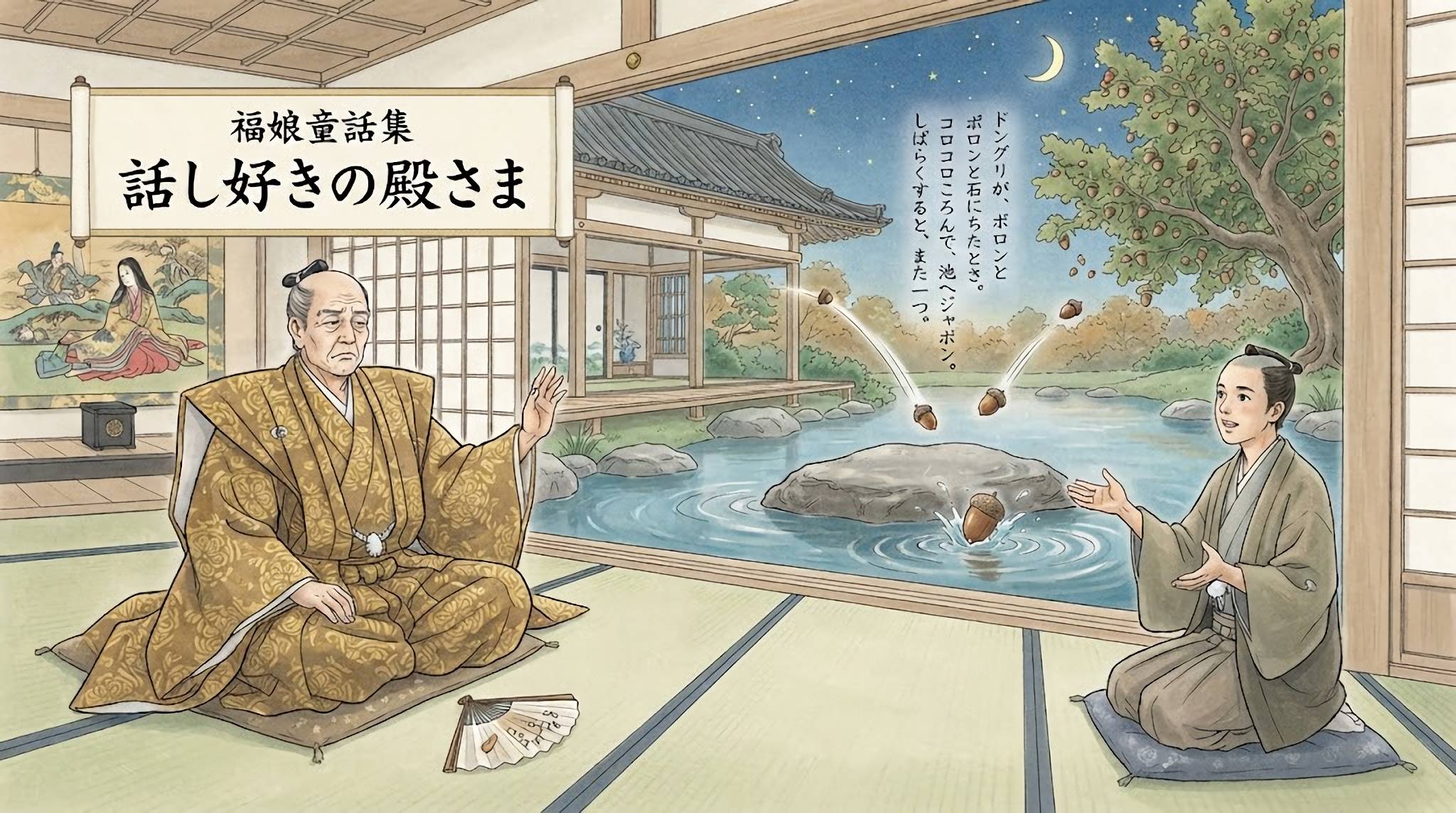 話し好きの殿さま