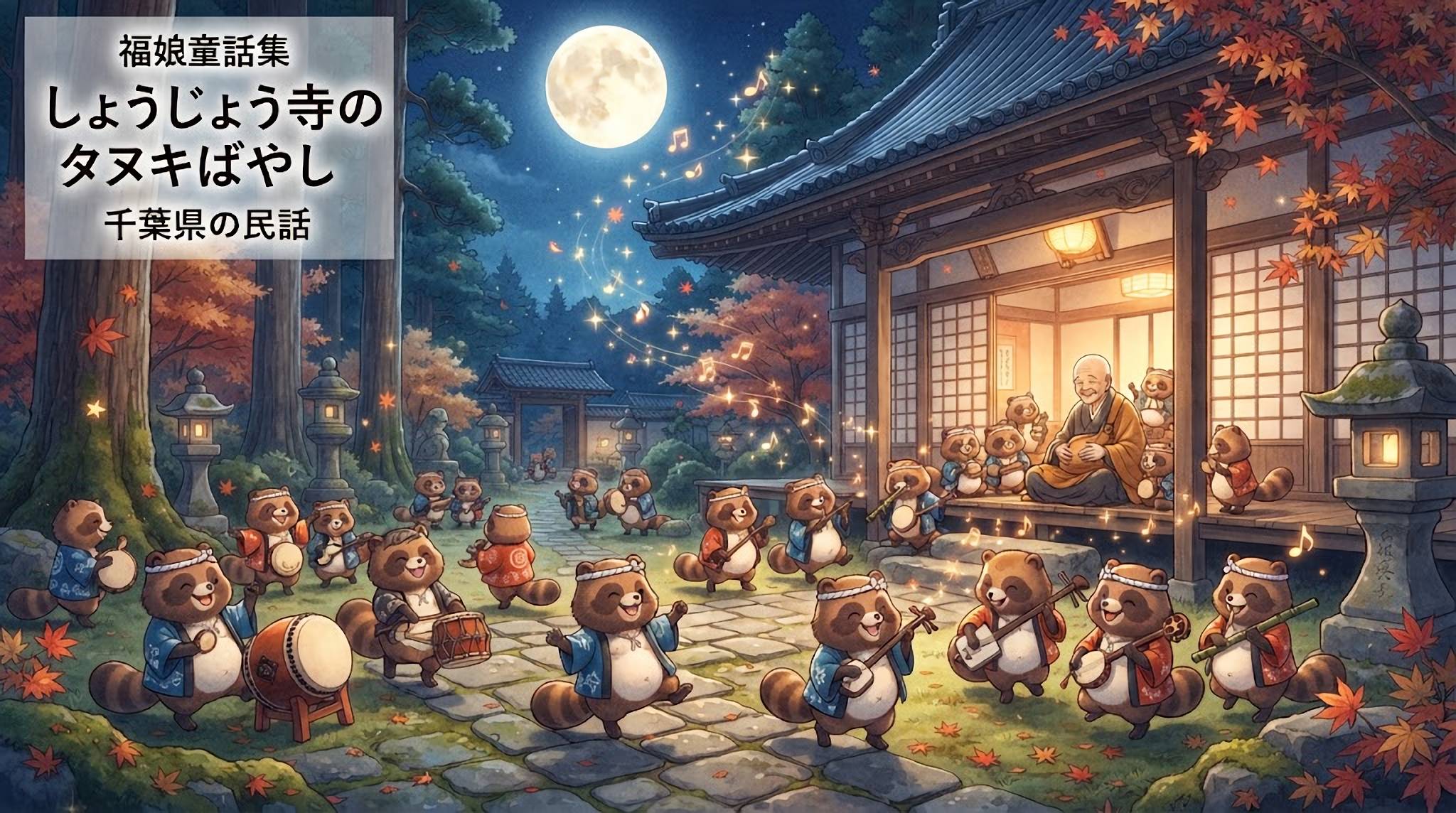 しょうじょう寺のタヌキばやし