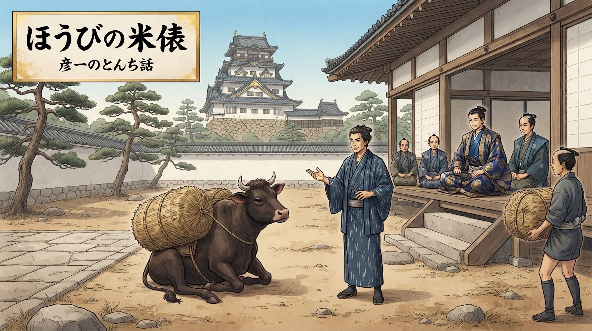 ほうびの米俵