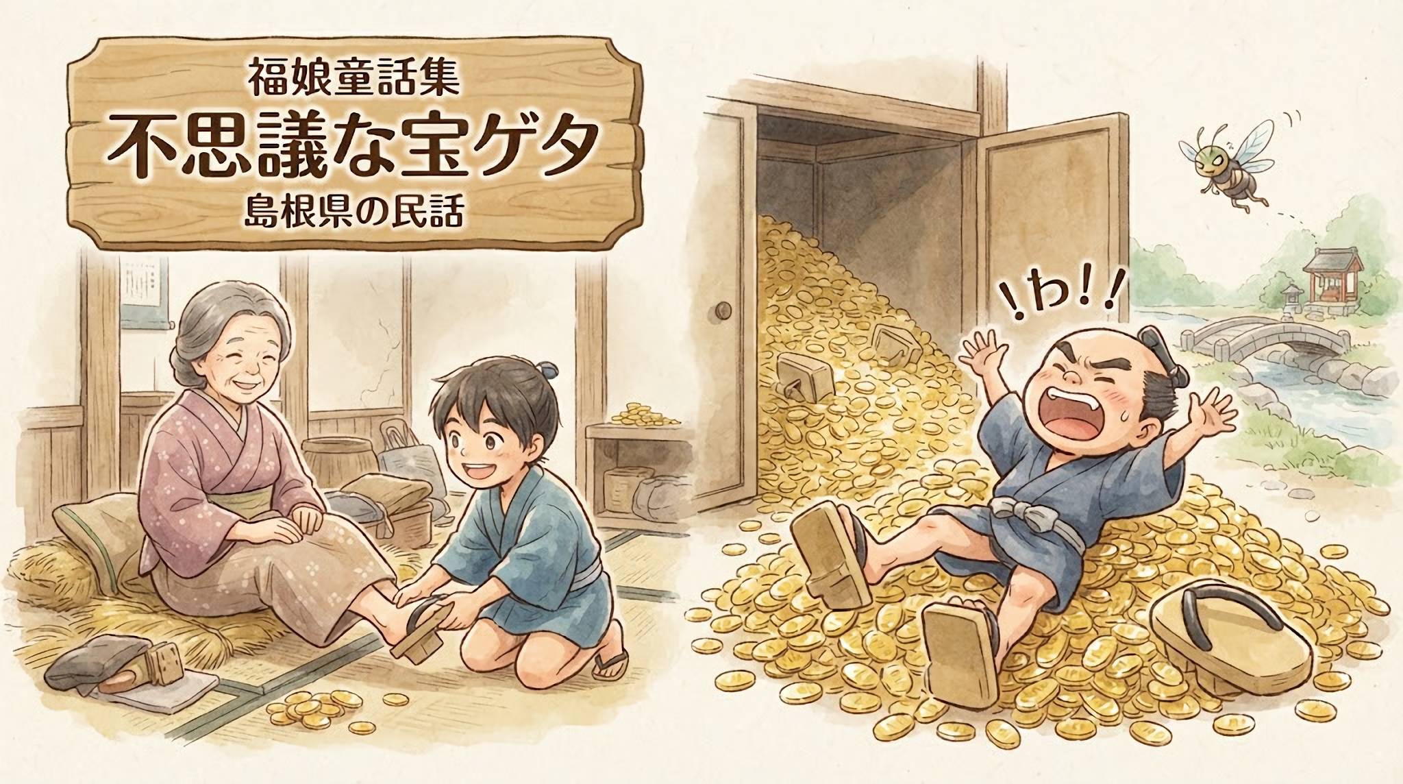 ふしぎな宝ゲタ