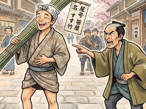 すす竹売り