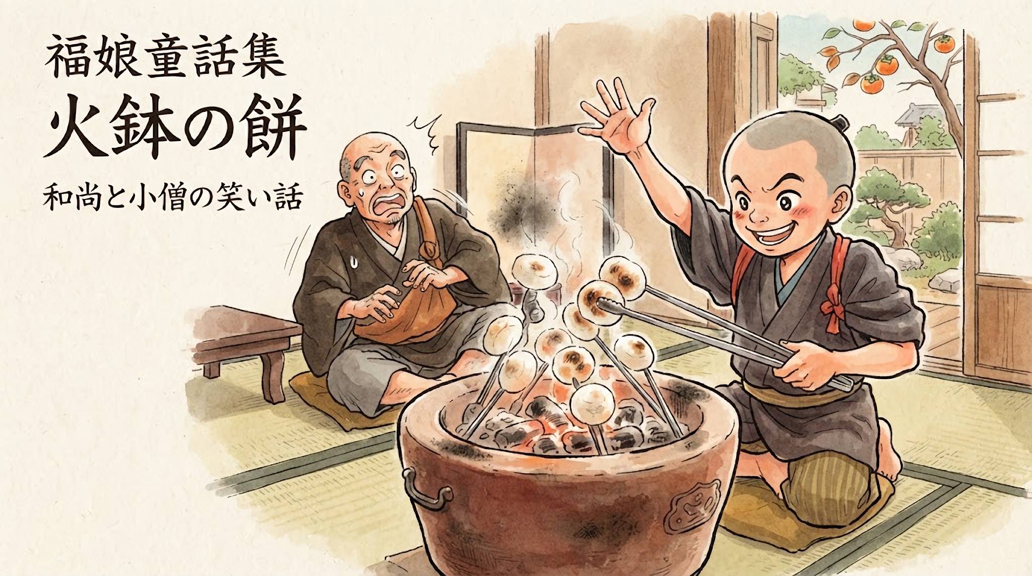 火鉢の餅