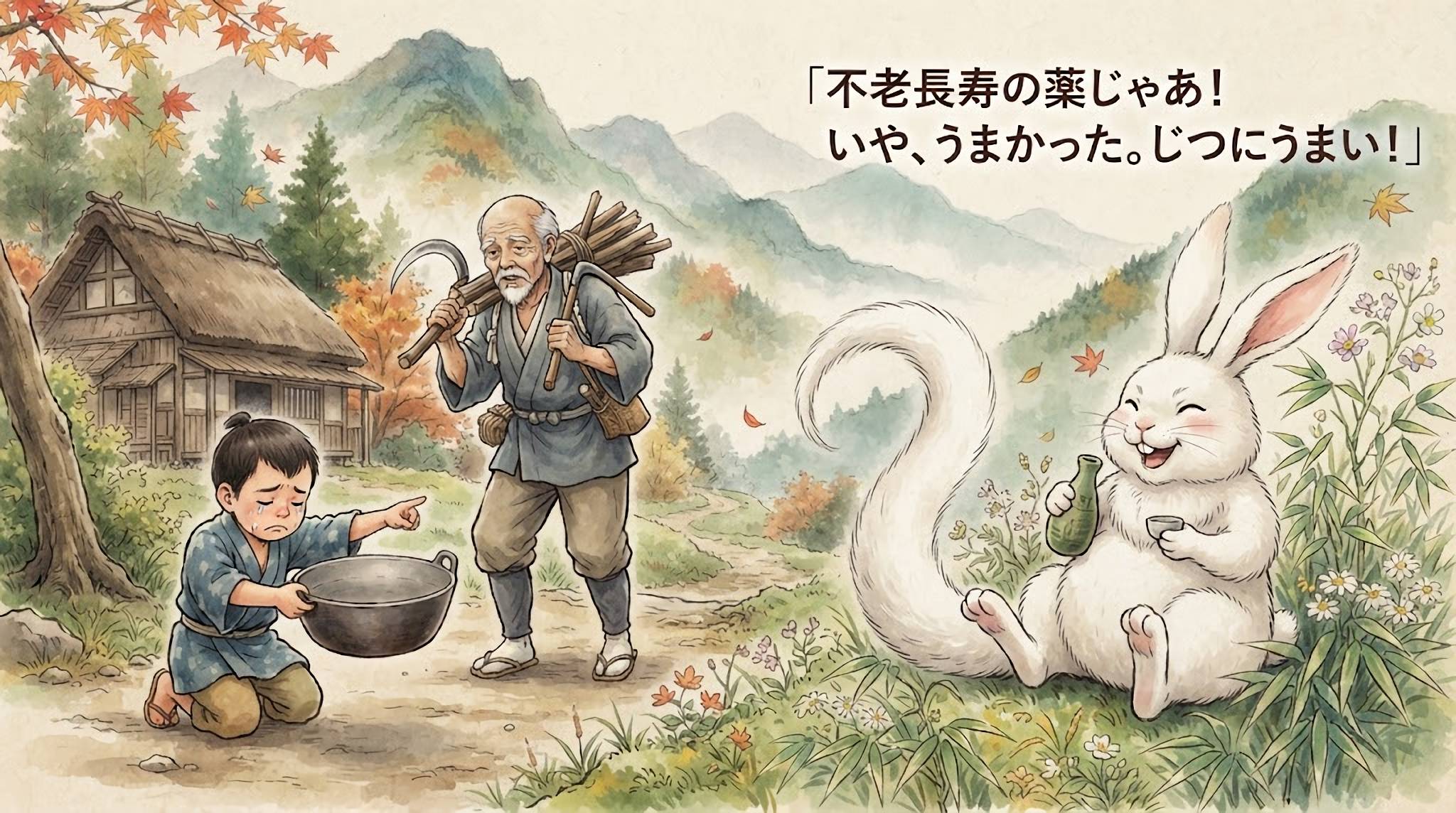 ウサギと太郎