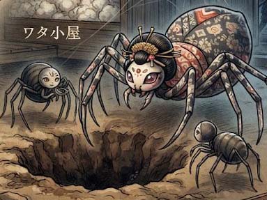 クモになったお姫さま