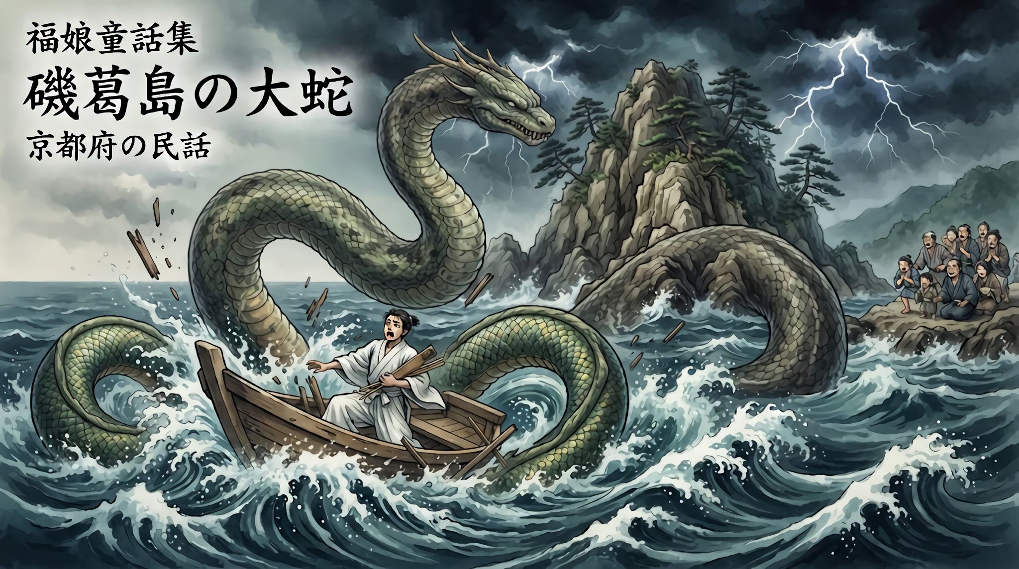 磯葛島の大蛇