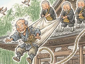 すずめ取りのおじいさん