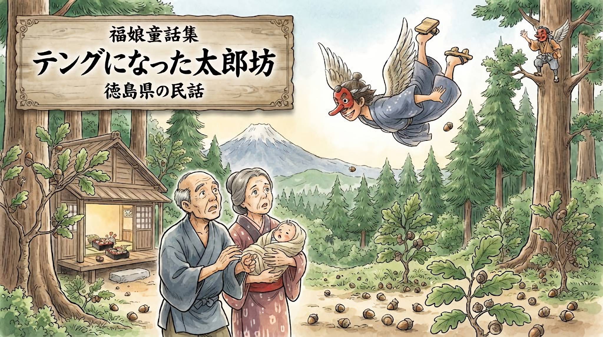 テングになった太郎坊