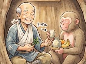 サルの一文銭