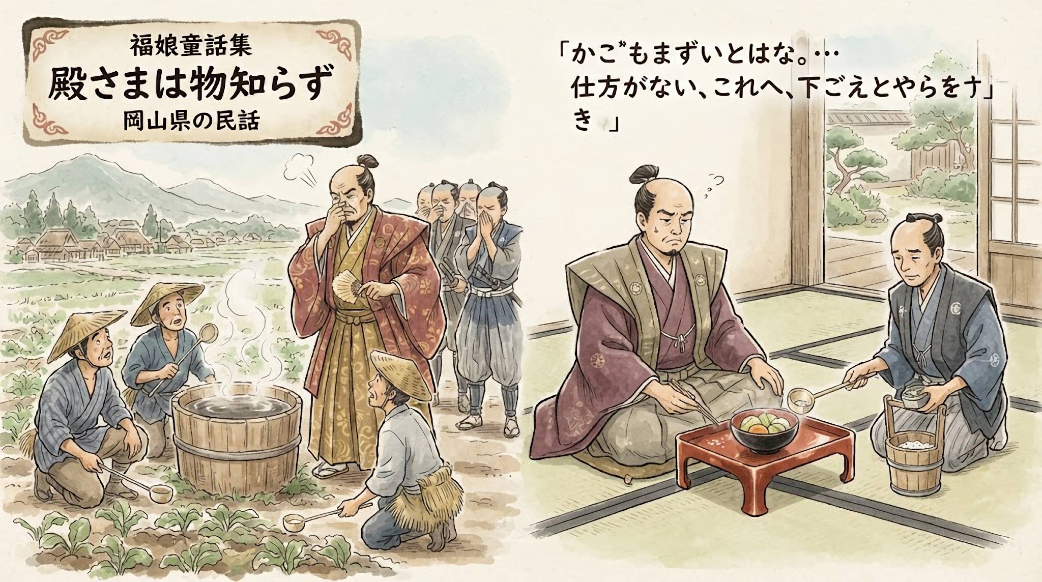 殿さまは物知らず
