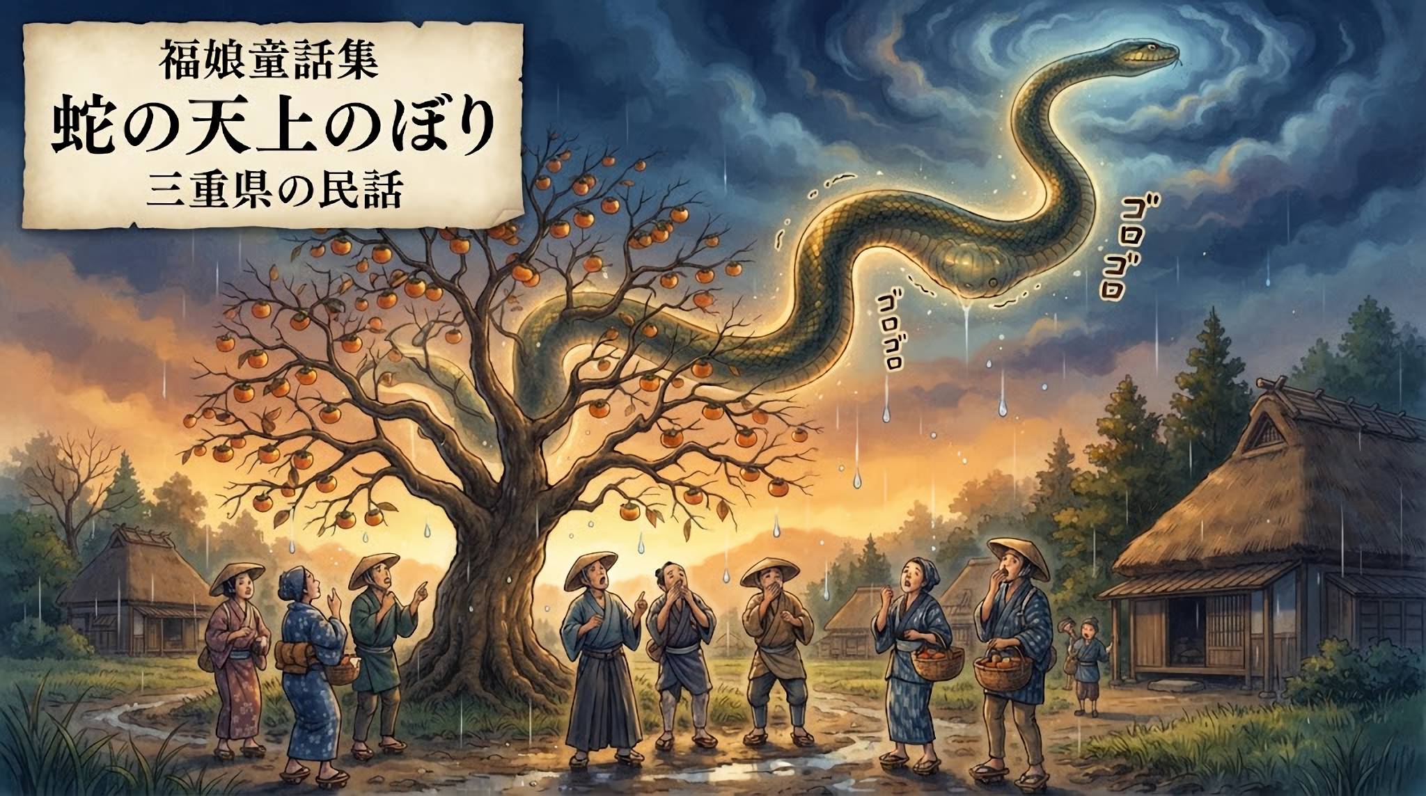 蛇の天上のぼり