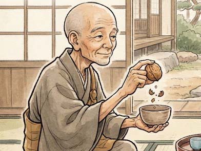 力和尚の力比べ