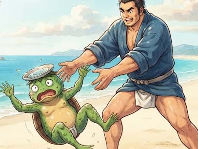 彦左とカッパ