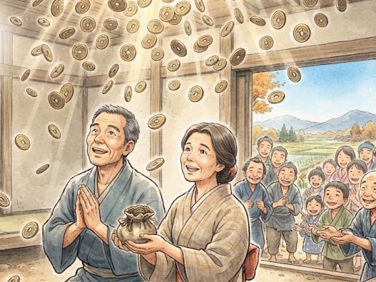 お金の降る家