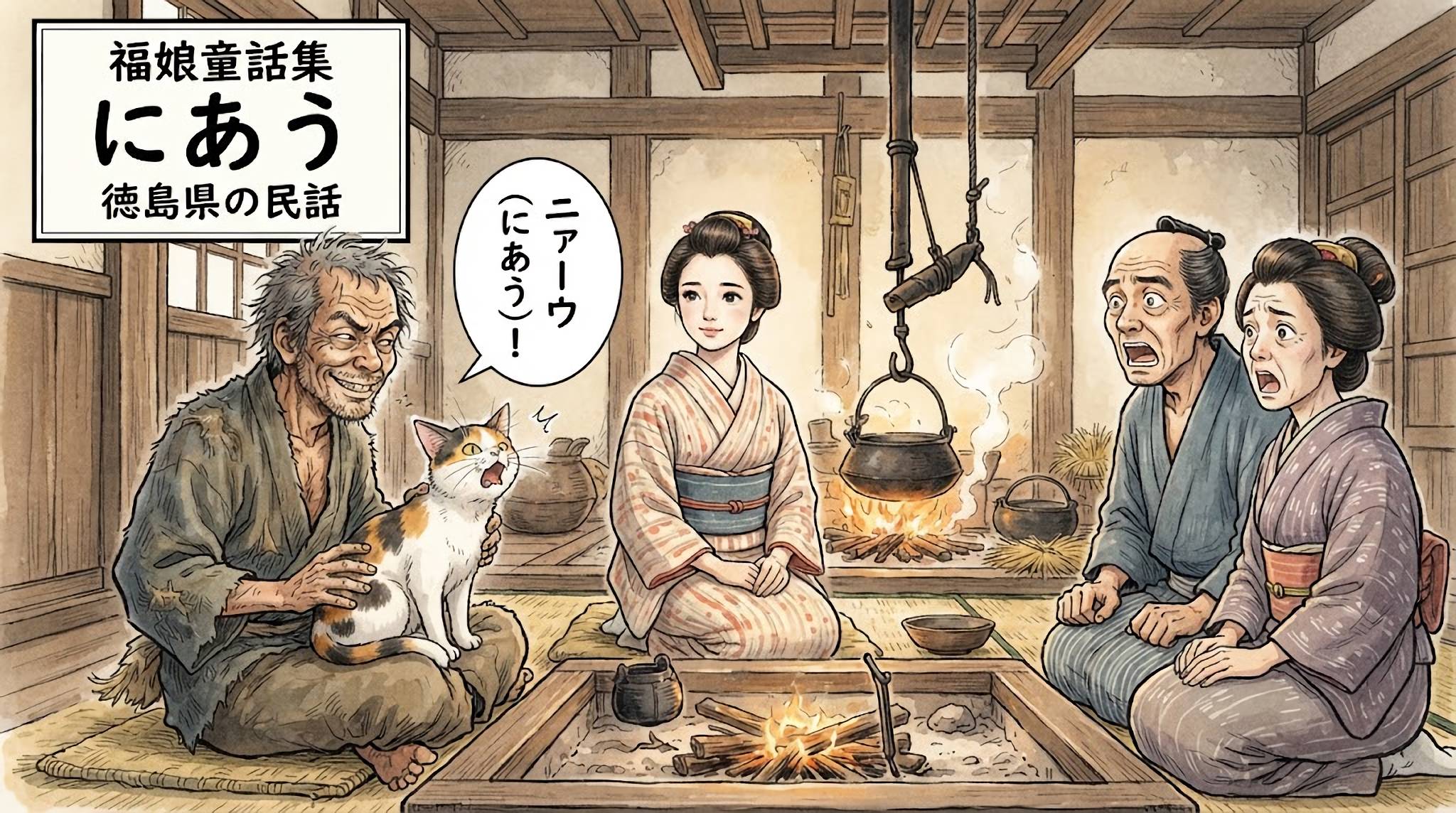 にあう