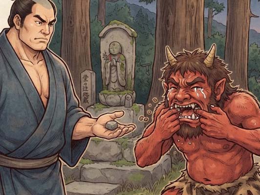 鬼七兵衛(おにしちべえ)の大力(たいりき)