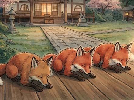 キツネのお礼