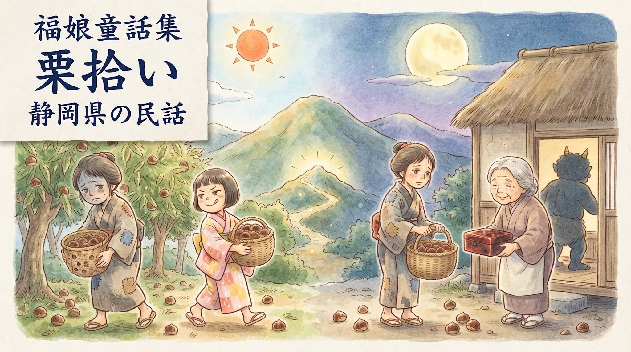 栗拾い