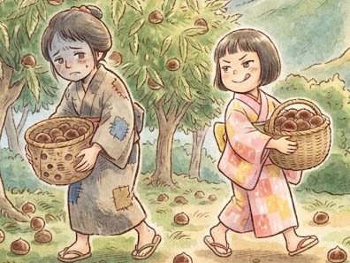 栗拾い