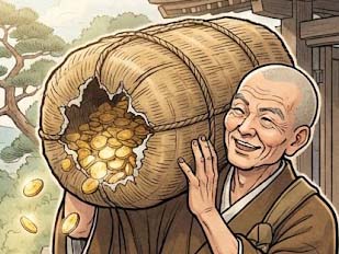 お金入りの米だわら