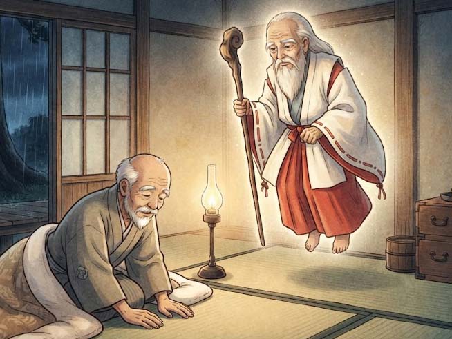 おしっこをかけられた神さま