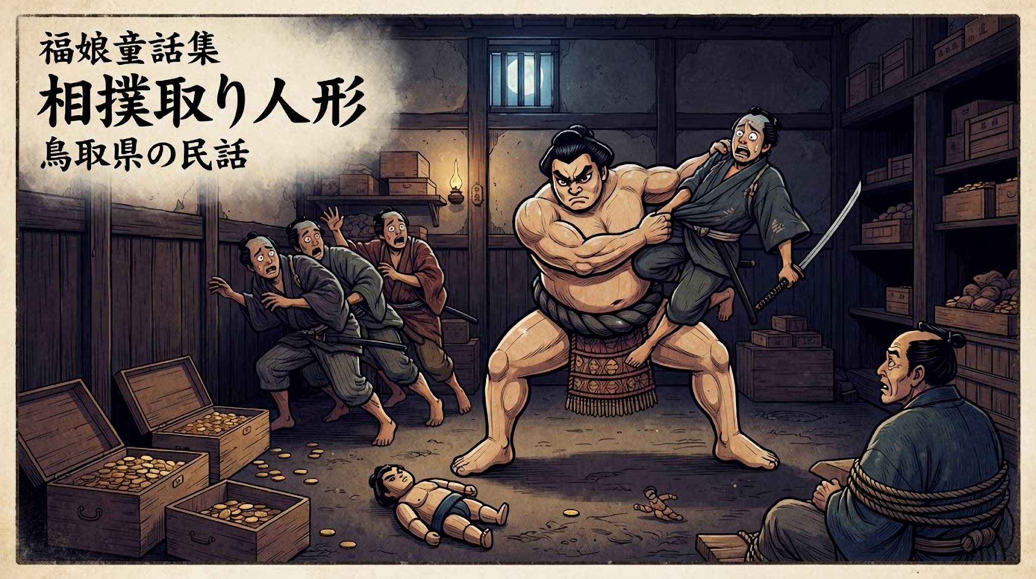 相撲取り人形