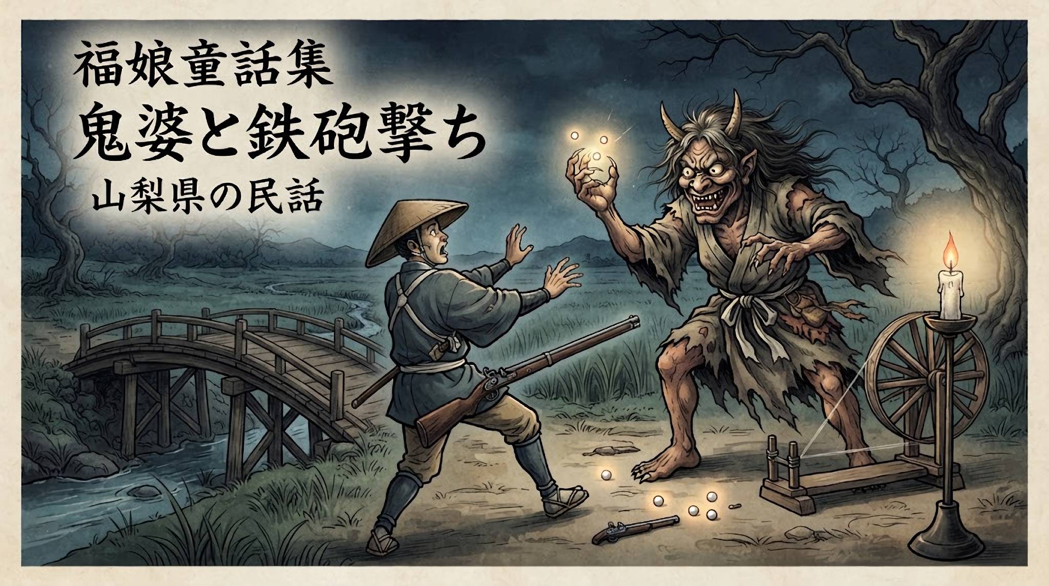 鬼婆と鉄砲撃ち