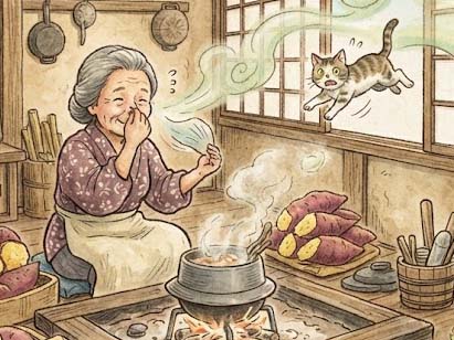 おじいさんはくさかった
