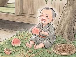 桃の汁