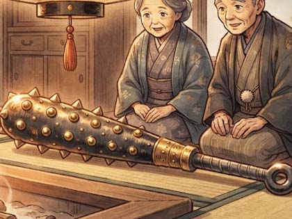 鬼が残していった金棒 