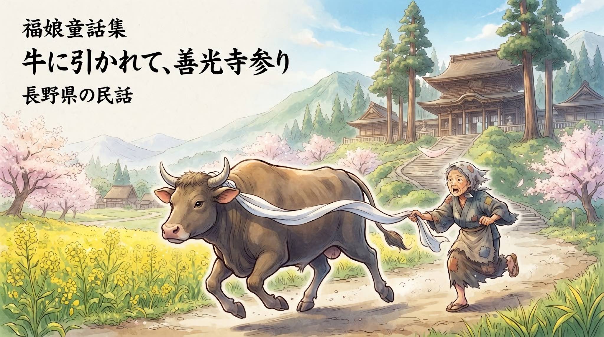 牛に引かれて、善光寺参り