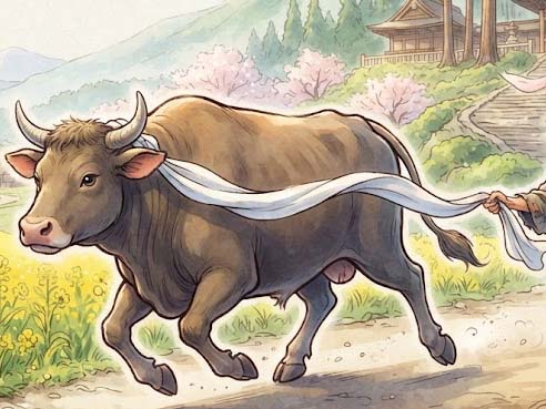 牛に引かれて、善光寺参り