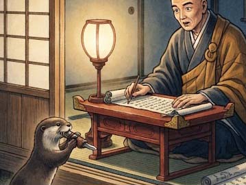 カワウソの名刀