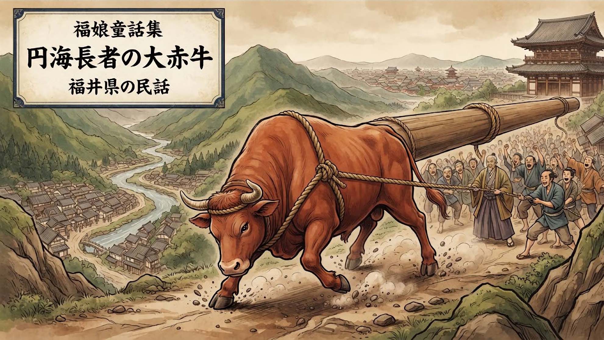 円海長者の大赤牛