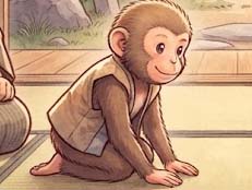 子ザルのまつ