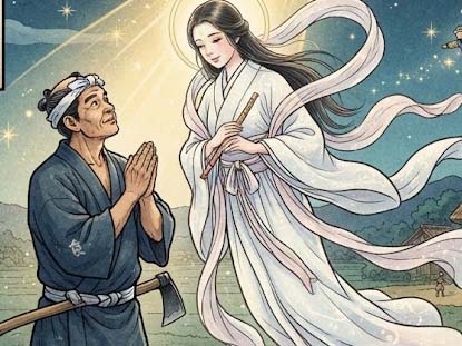 大工の神さまと天人