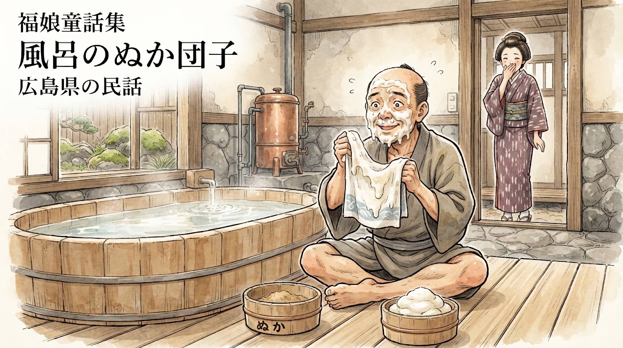 風呂のぬか団子