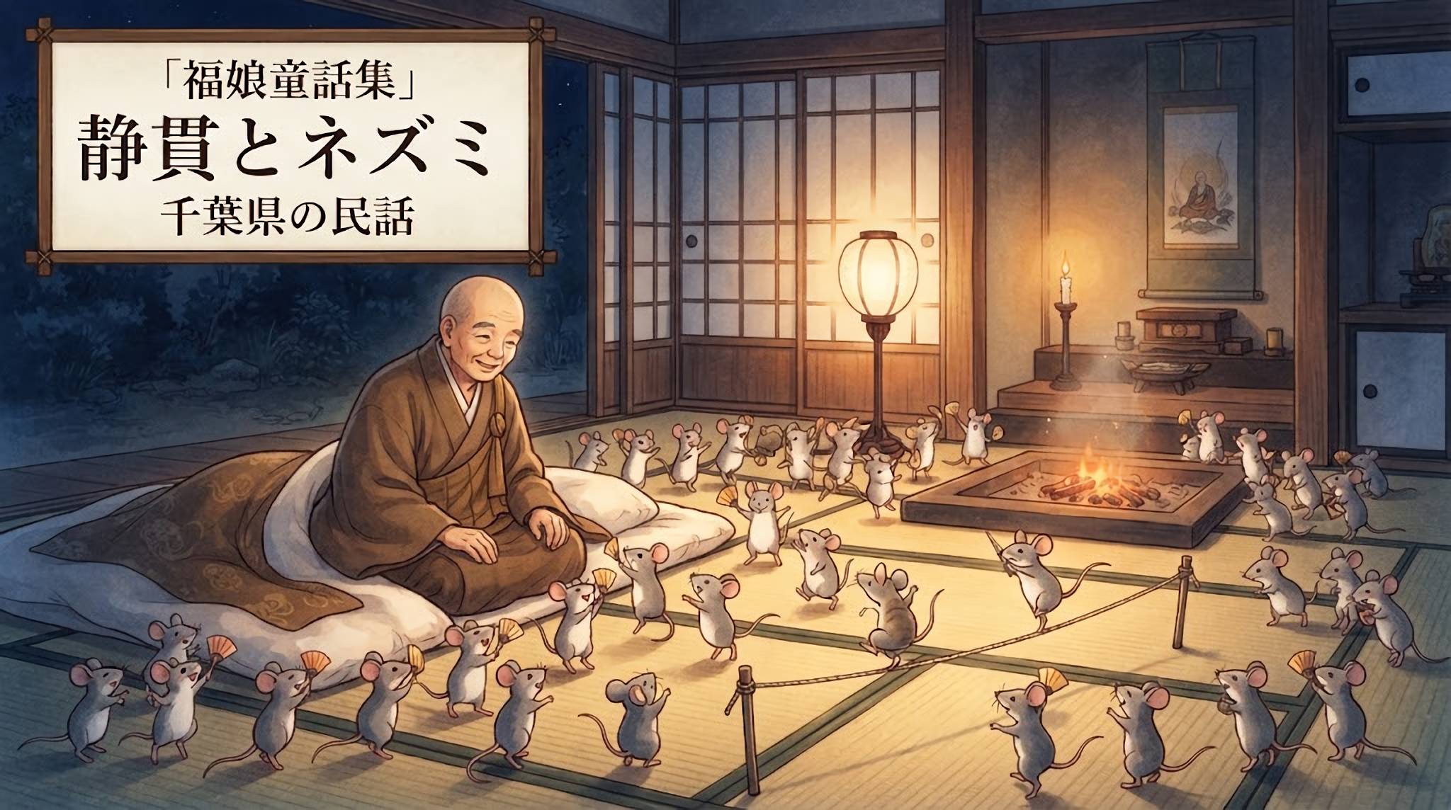 静貫とネズミ