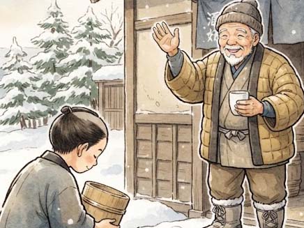 酒好きのおじいさん