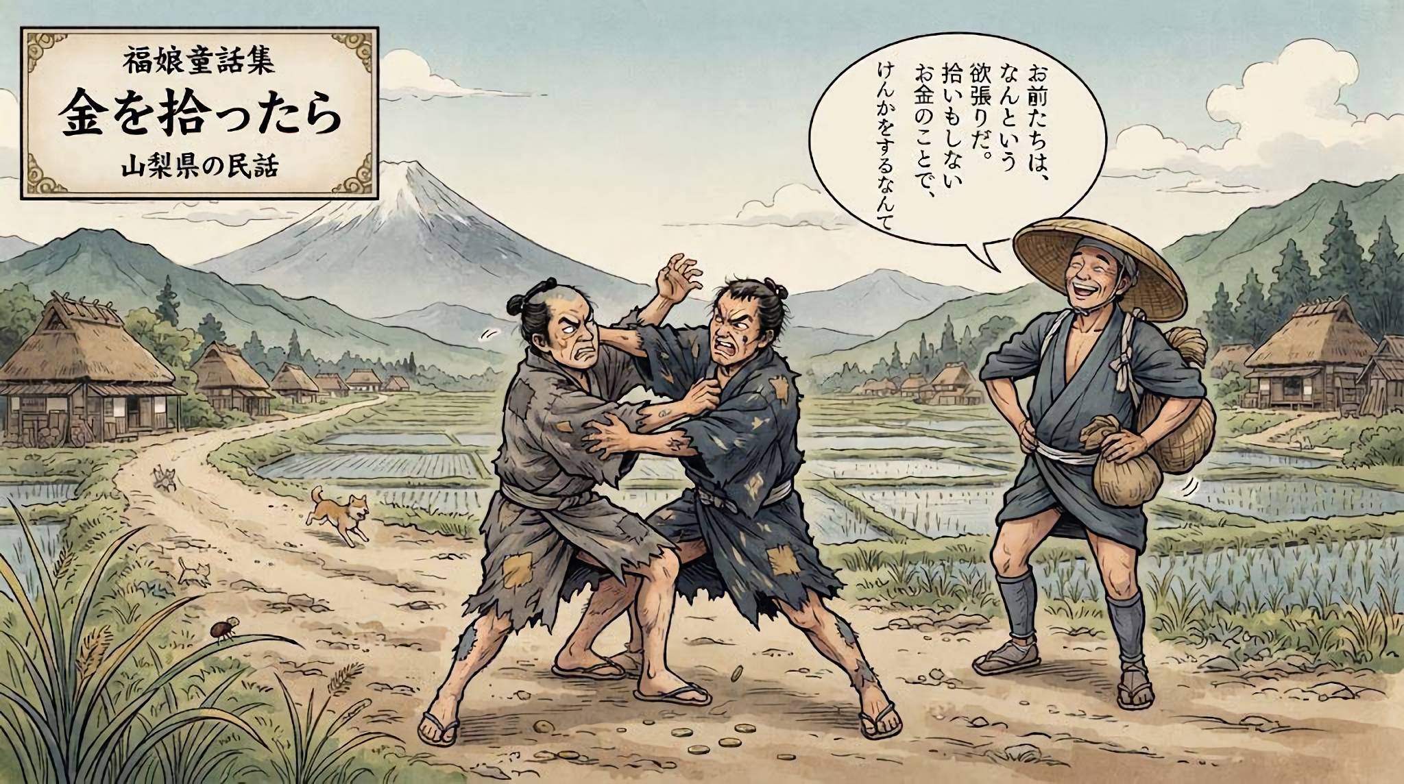 金を拾ったら