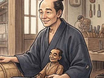 かわり者「阿波のデコ忠」