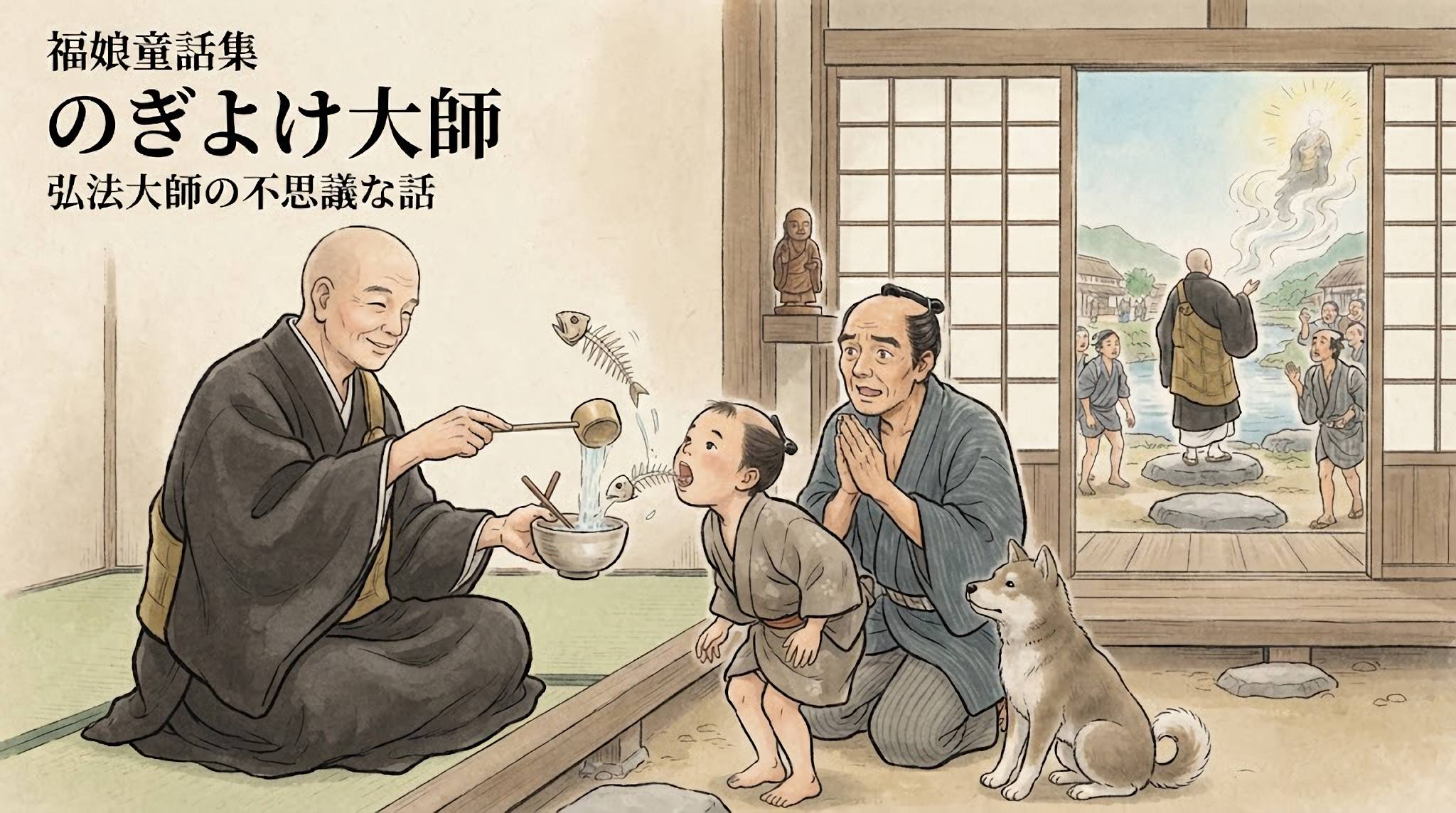 のぎよけ大師 弘法大師話