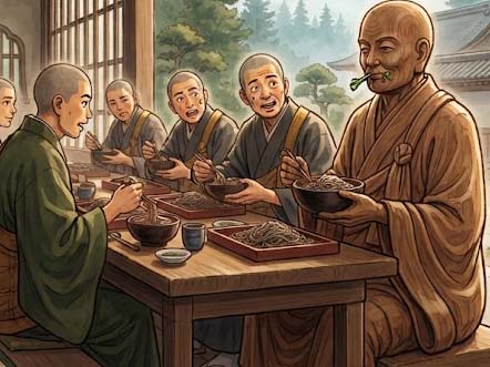 そば喰い像